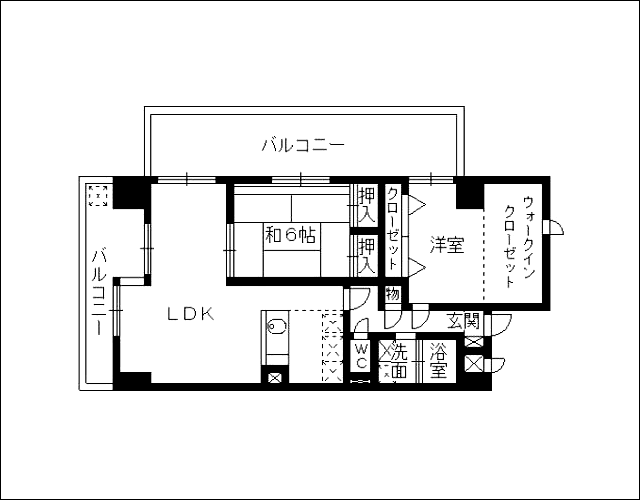 賃貸住宅間取り